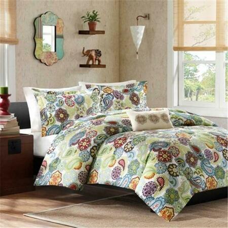 MI ZONE Tamil Comforter Set, Multi - Full-Queen MZ10-059